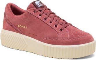 Sorel Ona Ave Low Sneaker in Rose Dust/Honey White at Nordstrom, Size 9.5
