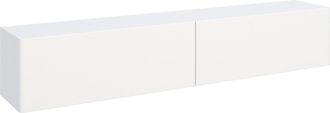 Selsey Selsey Olio - Mueble Tv Con Dos Puertas Abatibles - 175 Cm - Blanco
