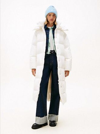 Tommy Hilfiger Shiny Down Longline Alaska Puffer Coat