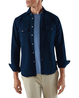 Robert Talbott Butler Stretch Twill Shirt