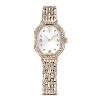 Swarovski Moderne Ros&eacute;gouden Horloge voor Stijlvolle - Dames - Accessoires - Wit - Maat: ONE Size