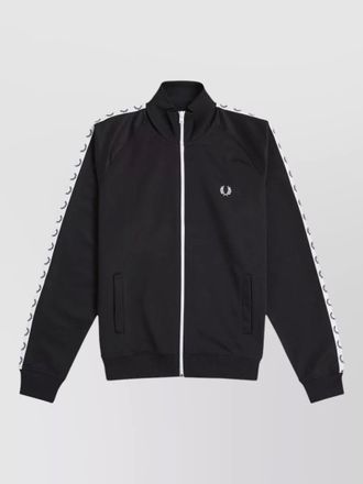 Fred Perry logo zip sweatshirt