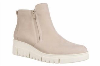 Vionic Womens Uptown Sur Ankle Boot In Oatmeal