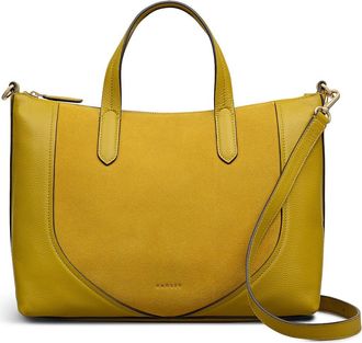 Radley London Wood Park Suede Medium Crossbody Bag in Ochre at Nordstrom Rack