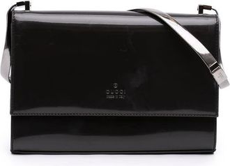 Gucci Pre-owned Gucci Patent Leather Shoulder Bag Ladies 802KGXM5BS1RZHYS
