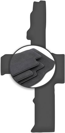 OEM Alfombrillas Premium Para Vw Grand California 0 (2019-)