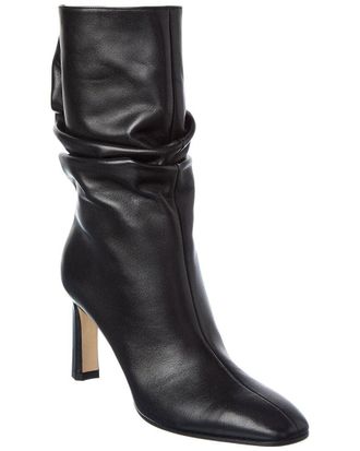 Sergio Rossi Kim 80 Leather Boot