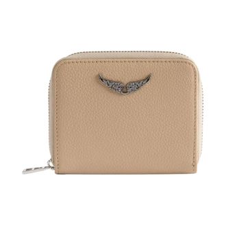 Zadig&Voltaire Mini Zv Wallet - Accessories - Mujer - Beige - ONE SIZE