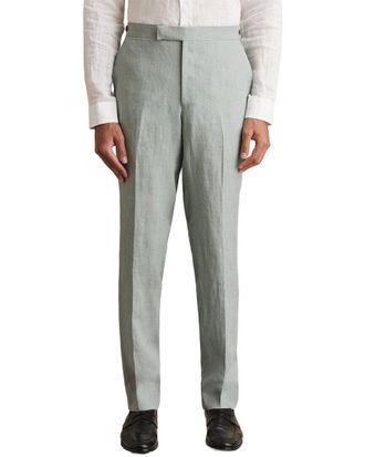 Reiss Warner Linen Slim Trouser