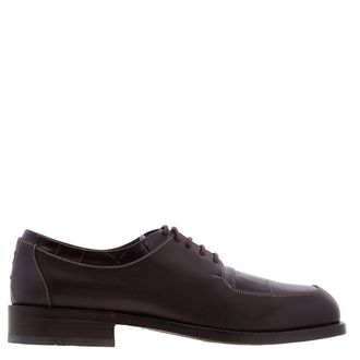 Ferragamo Ferragamo Dinamic Leather Lace-Up Derby Shoes