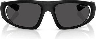 Prada Psb 03S Zonnebril - unisex - Zonnebrillen - Zwart - 57 MM - Accessoires
