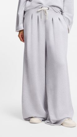 Boss Orange by Hugo Boss Jogginghose BOSS ORANGE Elenyx Premium Damenmode, Damen, Gr. XL (42), N-Gr, open grau 061, Sweatware, Obermaterial: 85% Baumwolle, 13% Polyamid, 2% El