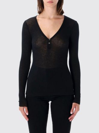 James Perse Slim Fit V-Neck Cardigan in Cotton and Cashmere