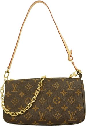 Louis Vuitton Brown Pouch (Pre-Owned)