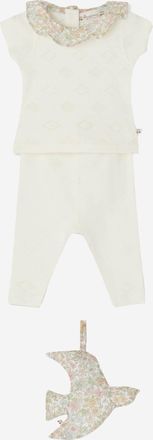 BONPOINT Girls Two-Piece Daisie Cotton Gift Set Multicolour Babywear