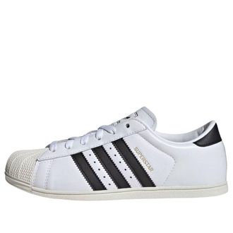 adidas (WMNS) adidas Superstar Lo Pro White Black Gold Metallic KK0427