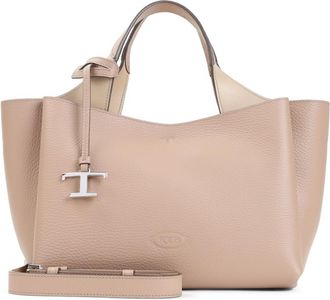Tod's Natural Leather Mini Tote