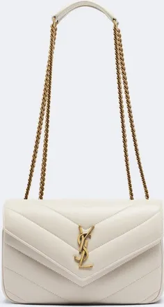 Saint Laurent Borsa a spalla Loulou Small in pelle