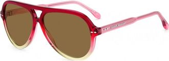 Isabel Marant Isabel Marant Womens IM 0006 S 59 Z6V Sunglasses - Red - One Size