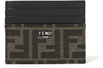 Fendi Heren, Accessoires, Bruin, Maat: ONE Size Katoen
