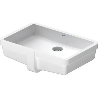 Duravit Vero Inbouwwastafel - 48.5x31.5cm - met overloop - zonder kraanvlak - wit