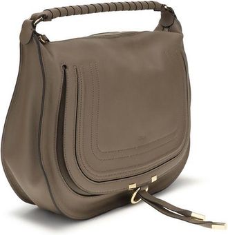 Chlo&eacute; Womens Beige Calf Leather Bos Taurus Shoulder Bag