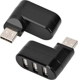 No Brand Adaptador Divisor Usb Multipuerto Para Pc, Port&aacute;til O Notebook Con 4 Puertos Usb - Negro