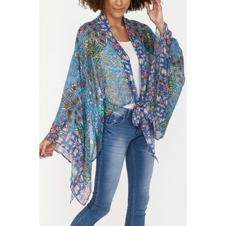 Vismaya Floral Topper in Blue at Nordstrom Rack