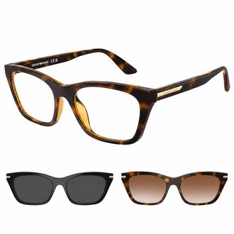 Emporio Armani EA 4274BU 50261W 55mm Womens Cat-Eye Eyeglasses 55mm