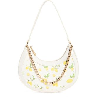 Aldo Decoy Faux Leather Shoulder Bag in White/Bright Yellow at Nordstrom Rack