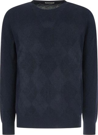 Ballantyne Maglieria Girocollo - - Knitwear - Uomo - Blu - 2XL