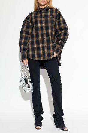 The Attico Straight-leg Jeans, Womens, Black