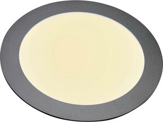 Heitronic 27636 Pannello LED 12 W Bianco caldo Argento