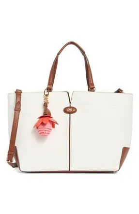 Anne Klein Large East West Tote in Vanilla at Nordstrom Rack