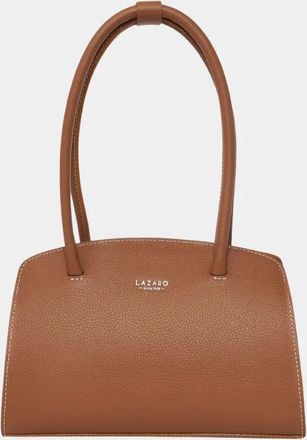 Lazaro Zapaterias Womens Margot Shoulder Bag In Tan