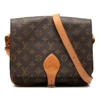 Louis Vuitton Pre-owned Cartouchiere GM - unisex - Louis Vuitton Vintage - Vintage Shoulder Bags - Brown - ONE SIZE - Pre-owned