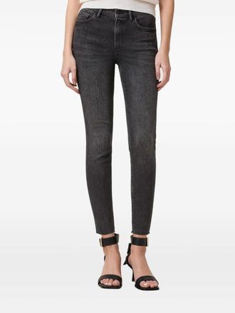 AllSaints Jeans con applicazione logo - Nero