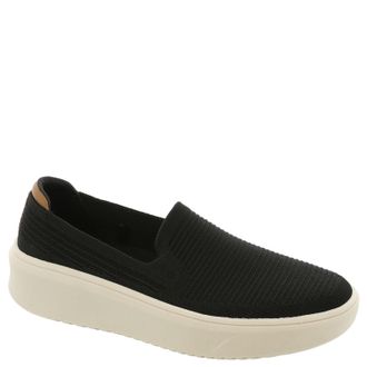 Skechers Womens Court Break-A-Okay Sneaker, Black, 10