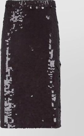 Parosh knee-length fitted skirt