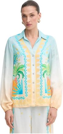 Never Fully Dressed Miley Shirt - Dames - Blouses & Shirts - Veelkleurig - Maat: S Viscose