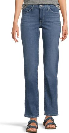 Levi's 314tm Shaping Straight Womens Jeans Lapis Gem : 25 32, Cotton/Denim/Lycra