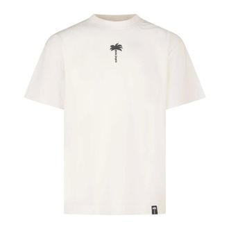 Palm Angels Hombre, Camisetas, Blanco, Talla: XS
