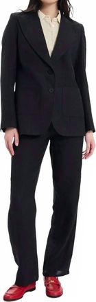 Ines De La Fressange Thadee Jacket In Black