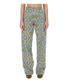 Etro Etro, Straight Jeans, female, Multicolor, Size: W27 Denim Jeans