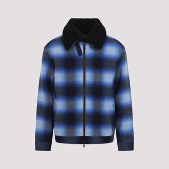 Balenciaga Flanel bomberjack