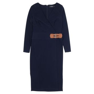 Polo Ralph Lauren Short Dresses, female, Blue, Size: 2XS Short Dress