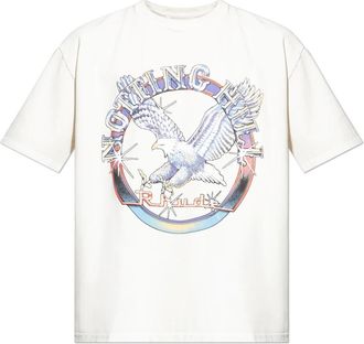 Rhude Heren, Tops, Wit, Maat: XL Katoen