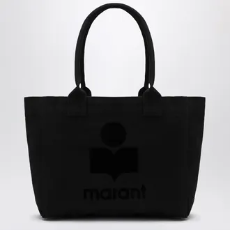 Isabel Marant Yenky zipped bag in black canvas