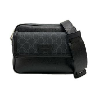 Gucci Black Leather Shoulder Bag (Pre-Owned)