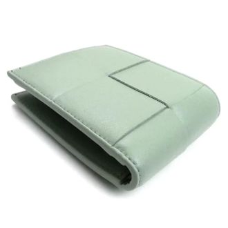 Bottega Veneta Pre-owned Wallets, male, Green, Size: ONE SIZE Pre-owned Cassette Leather Bifold Wallet